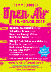 Open Air Plakat